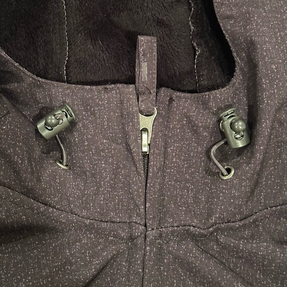 Free Country Women's Hooded Black Lined Jacket Size Medium Soft Shell - Picture 15 of 17